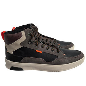 Steve Madden Men Reveled US 10.5 High-Top Sneakers Charcoal